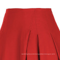 Grace Karin Women's High Stretchy Vintage Retro Red A-Line Short Skirt CL010451-2